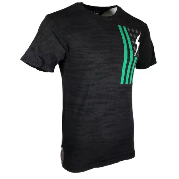 ARCHAIC by AFFLICTION Mens T-Shirt FLAG SMASHER - Picture 5 of 8